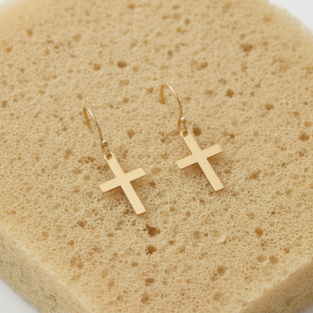 Clean professional shot on textured sponge