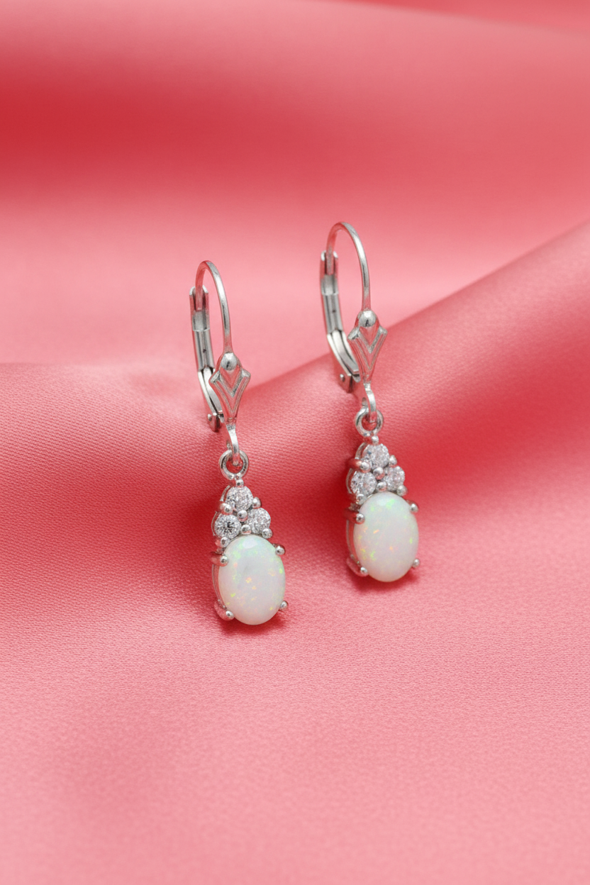 Coral Pink Satin Opal Topaz