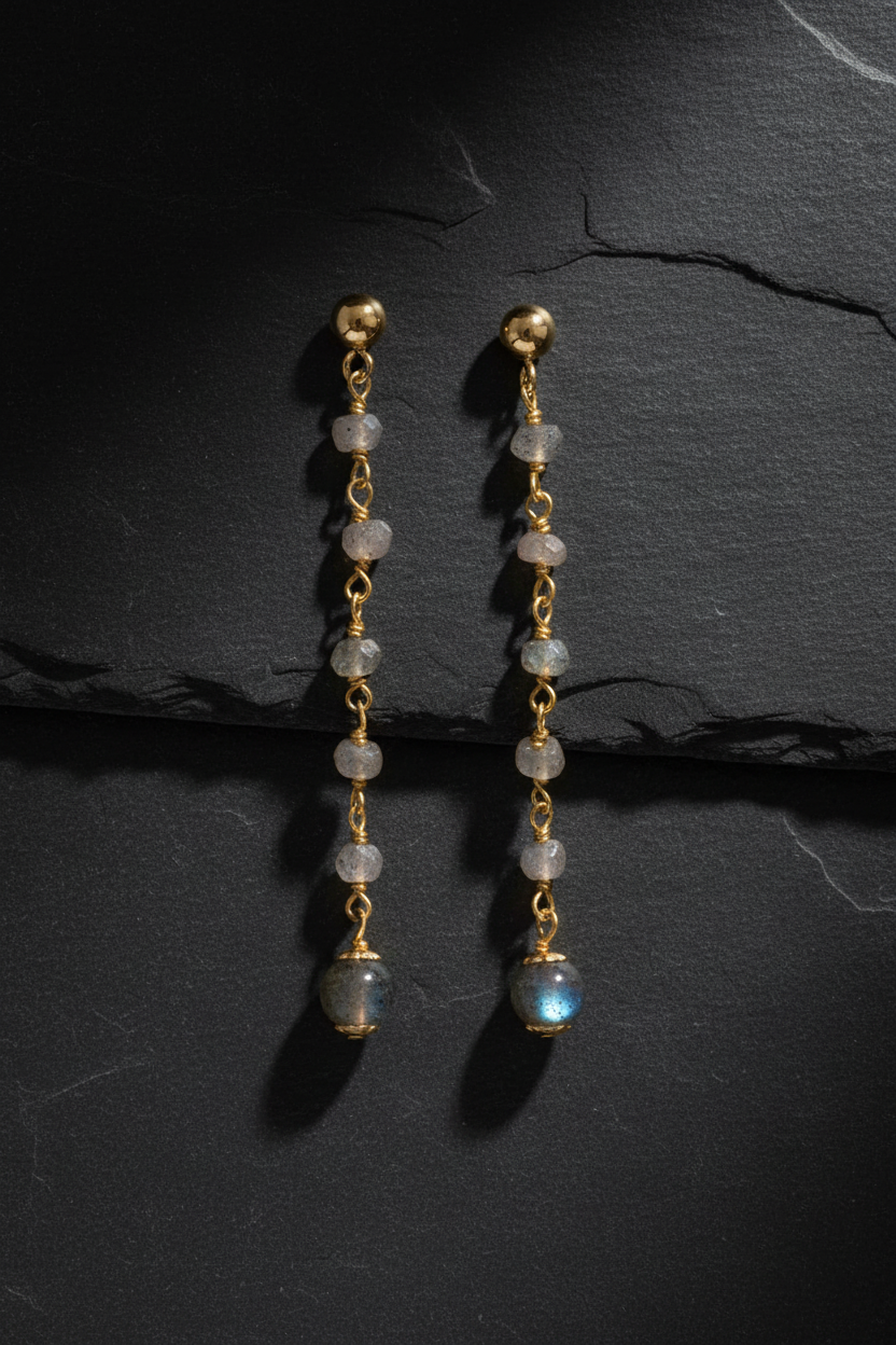 Dark Slate Labradorite