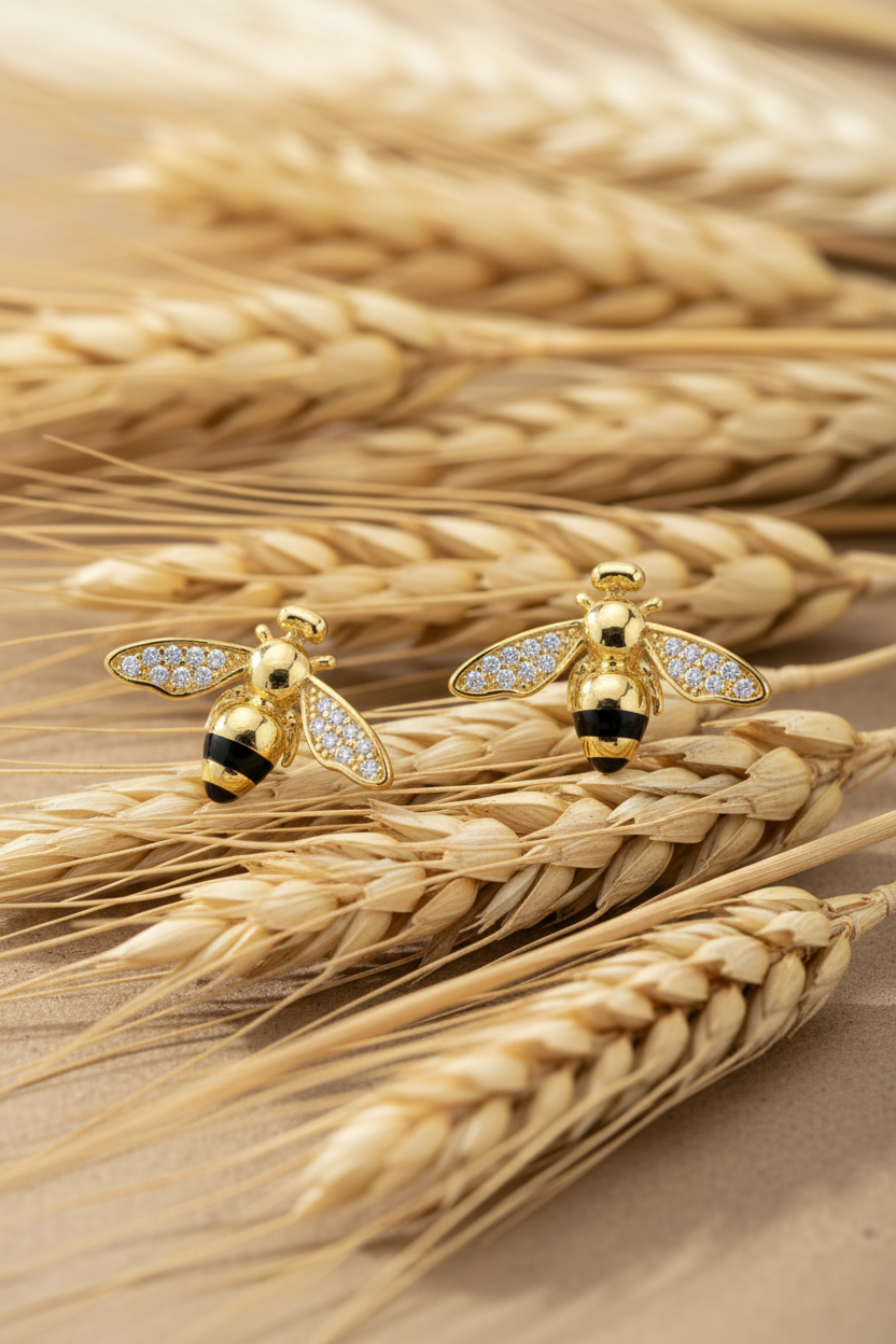 Dried Grass Wheat Bee