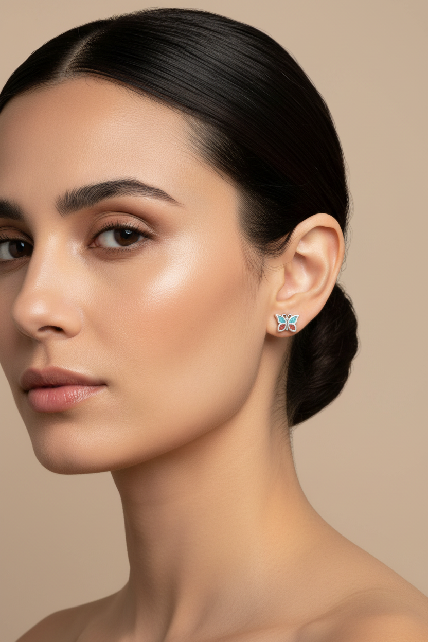 Editorial beauty close-up