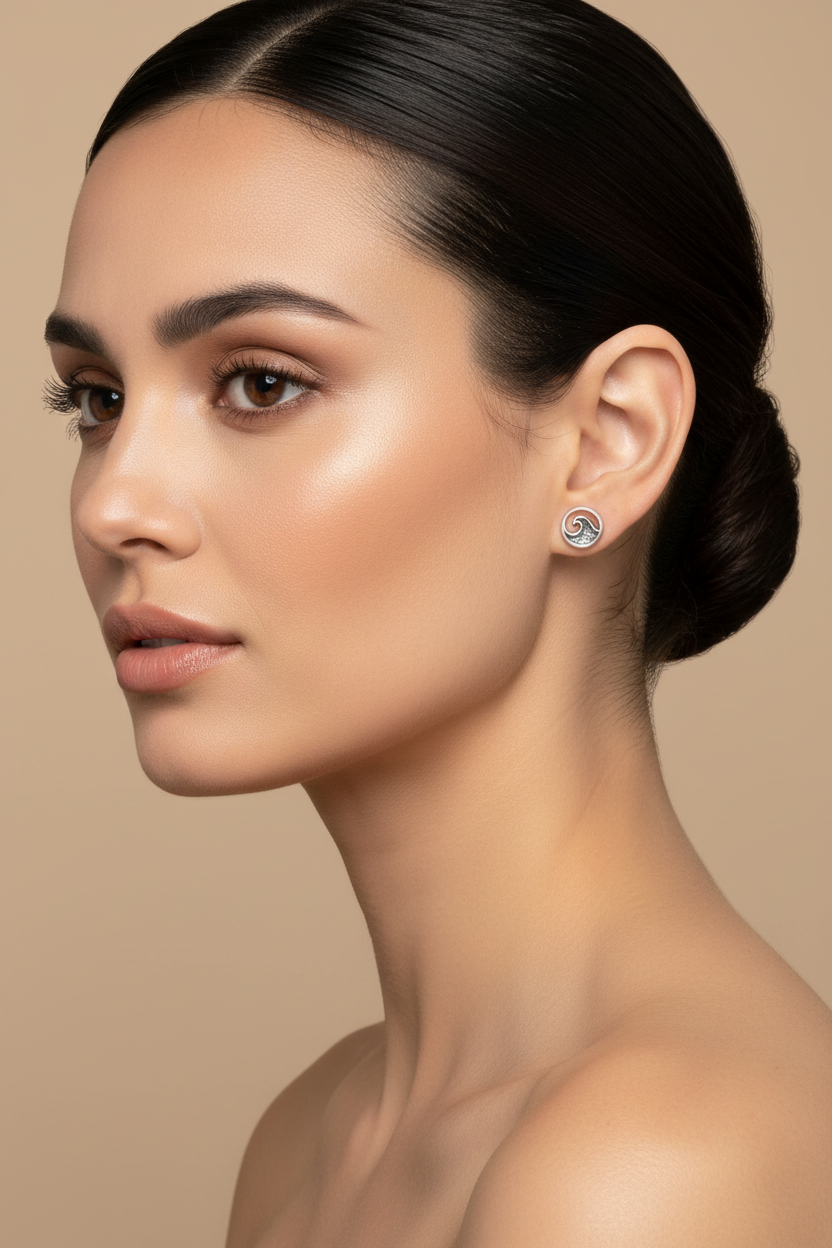 Editorial beauty close-up