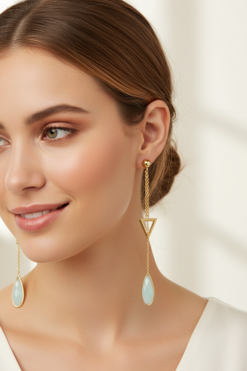 Elegant Model Chalcedony