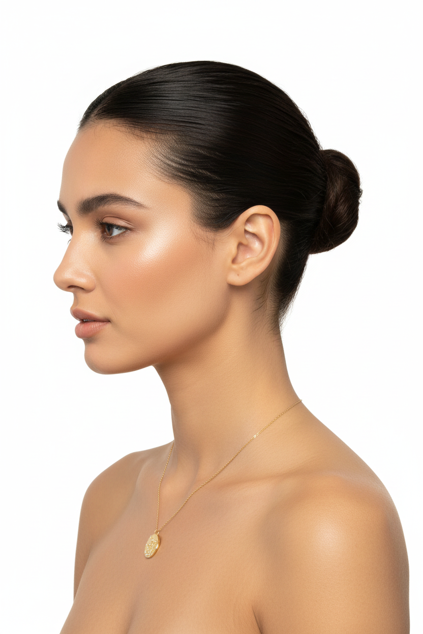 Zodiac Constellation Gemini Necklace, 16 Inch Chain with 2 Inch Extender, Cosmic Design