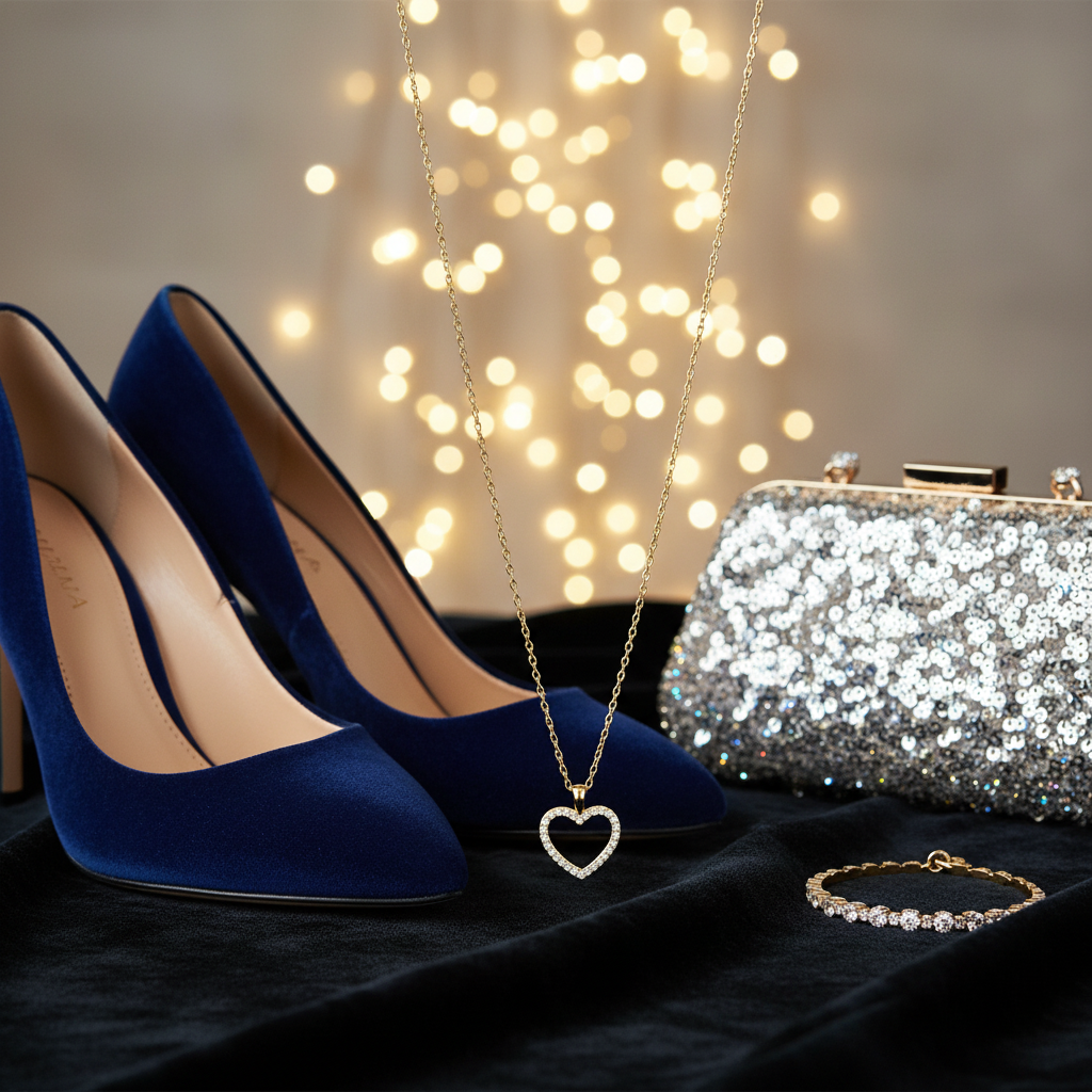 14 Karat Gold Plated Sterling Silver Heart Pendant Necklace with CZ, 16 Inch Chain with 2 Inch Extender, Lobster Clasp