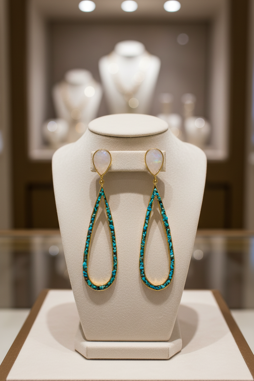 Jewelry Store Background 1 - Luxury Display