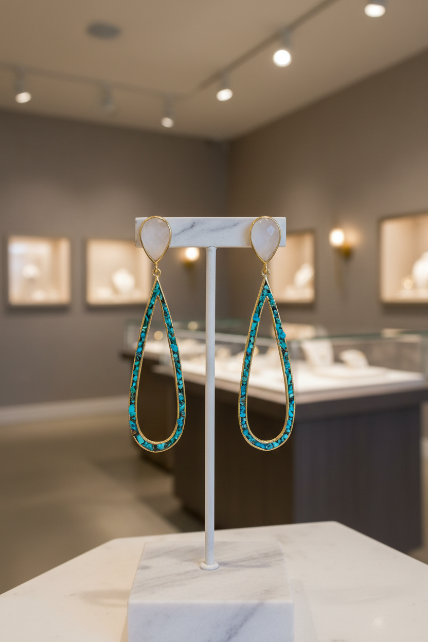 Jewelry Store Background 3 - Modern Boutique