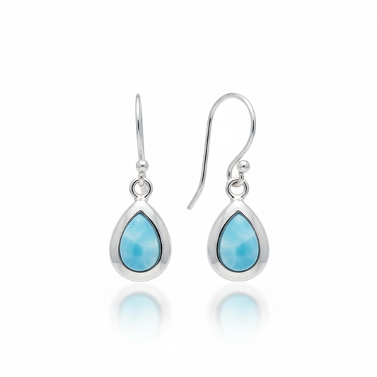 Larimar Pear White Background 1