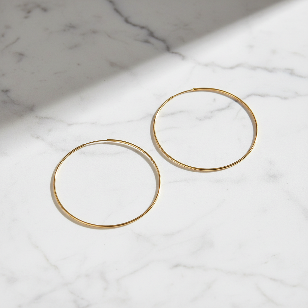 Minimalist composition on luxury marble