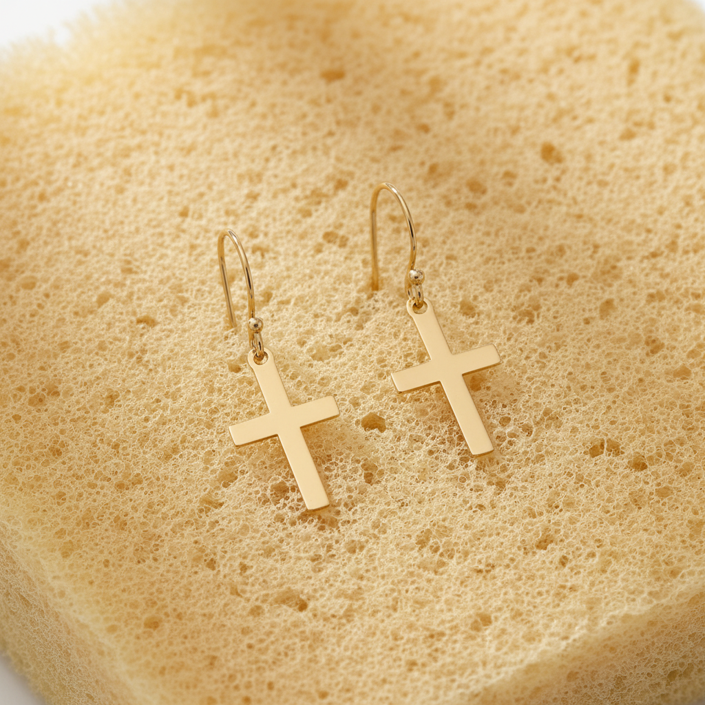 Minimalist composition on sponge