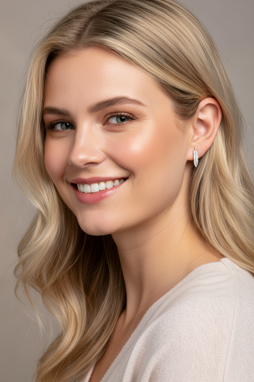 Model 3 - Blonde Casual
