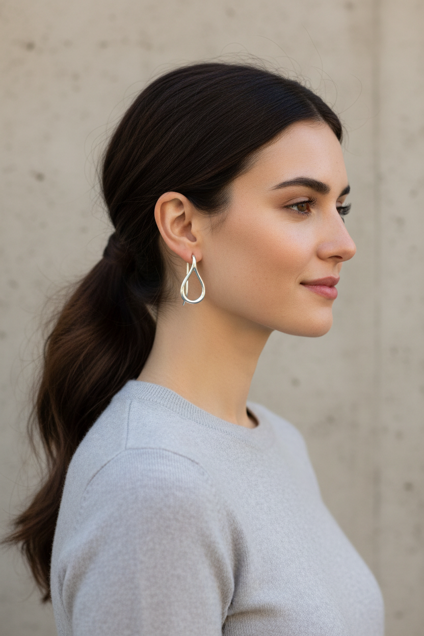 Model 5 - Brunette Minimalist
