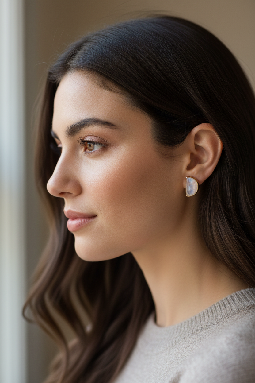 Model 5 - Brunette Profile