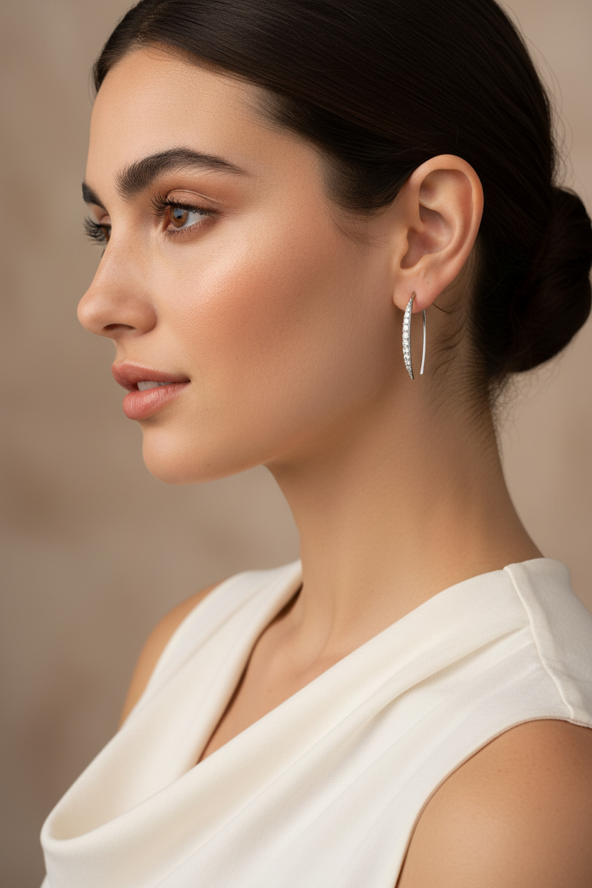 Model 5 - Brunette Profile