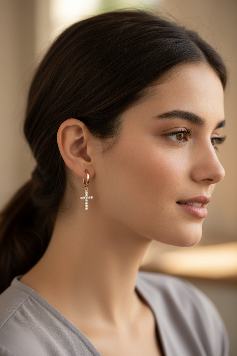 Model 5 - Brunette Profile