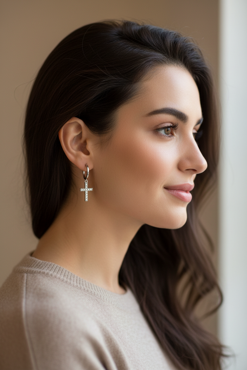 Model 5 - Brunette Profile