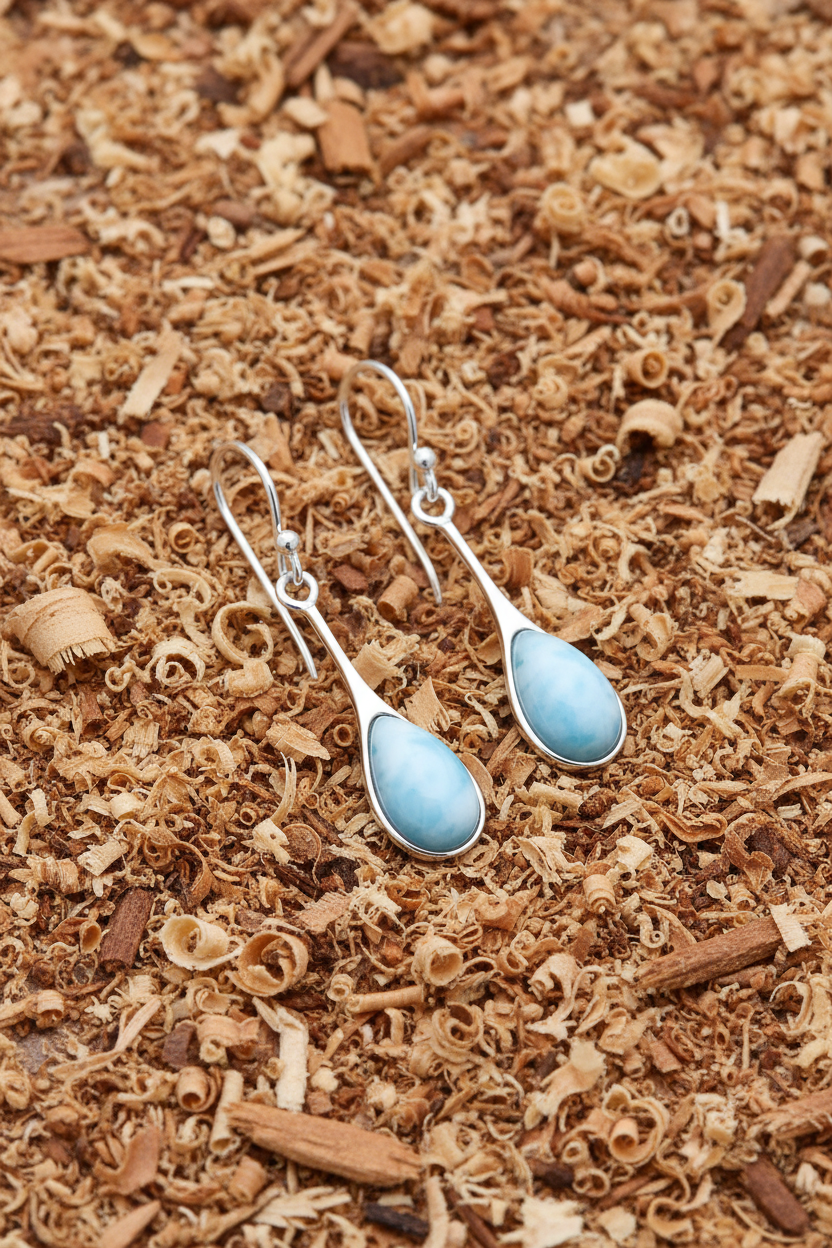 Organic Wood Sawdust Pear Larimar