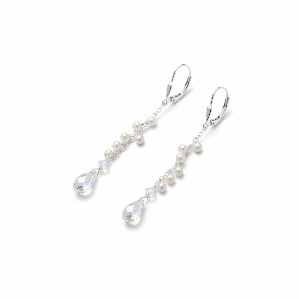 Product display with iridescent sparkle