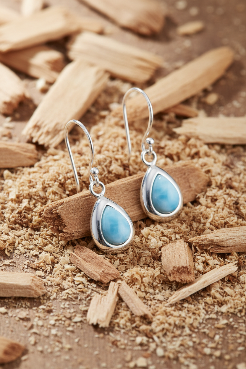 Scattered Wood Chips Larimar