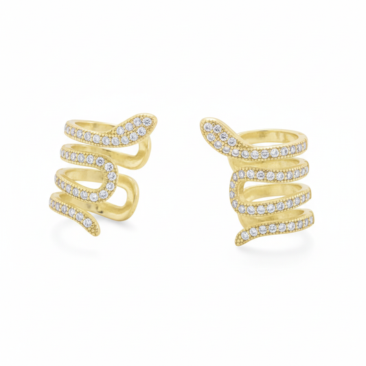 Snake Cuff White Background 1