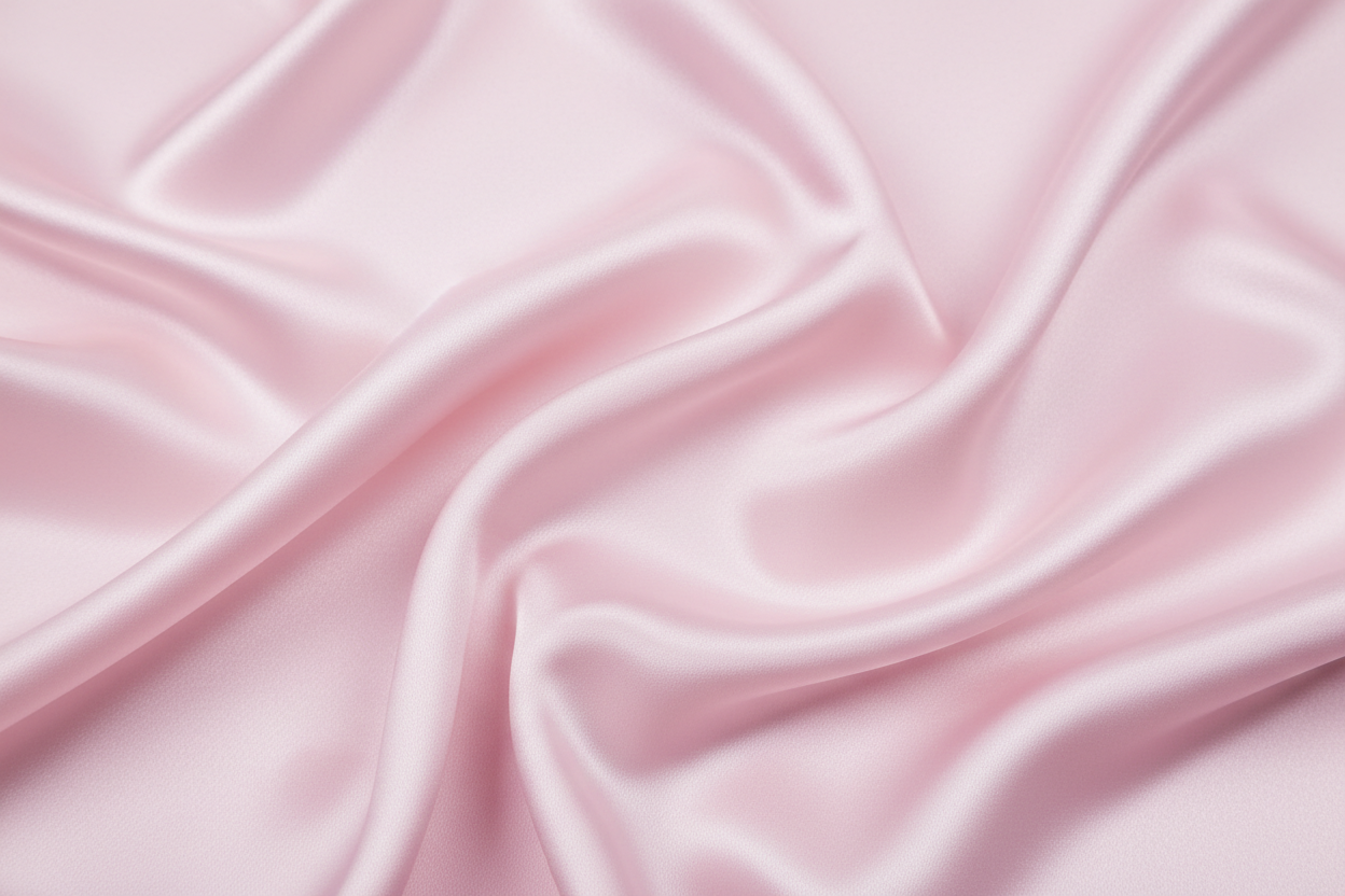 Soft pink silk background