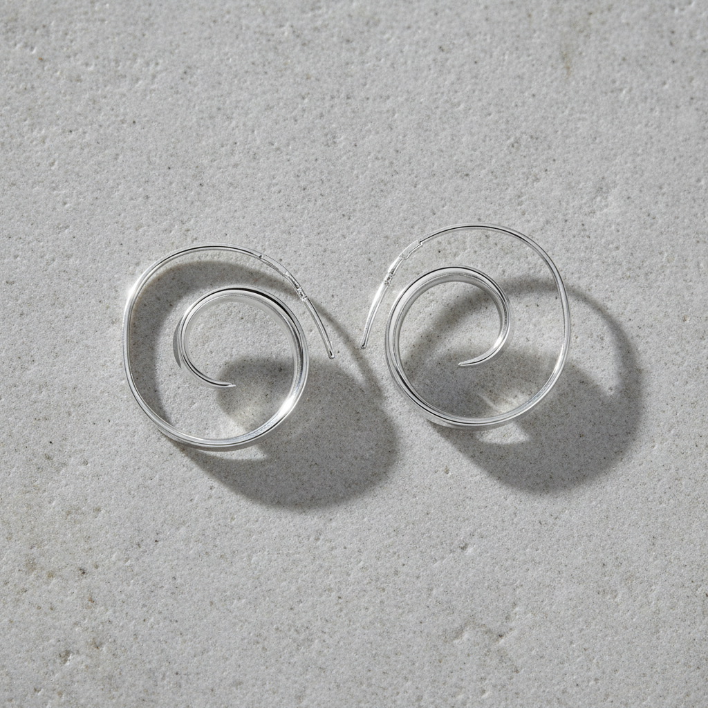 Top-down flat lay on stone