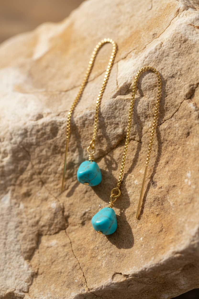 Warm Stone Turquoise Threader