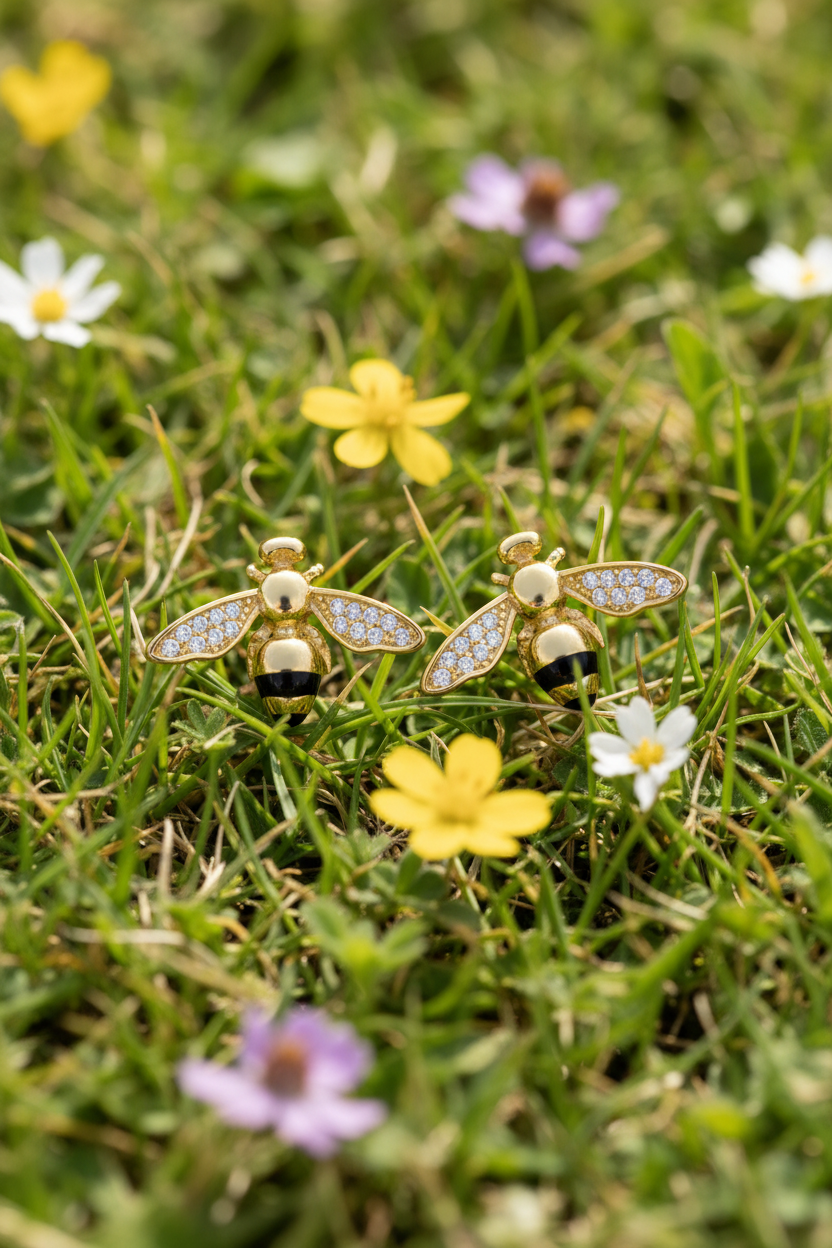 Wild Meadow Grass Bee
