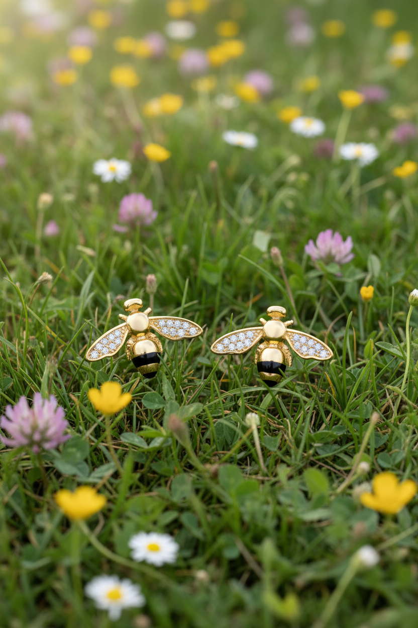 Wildflower Grass Bee